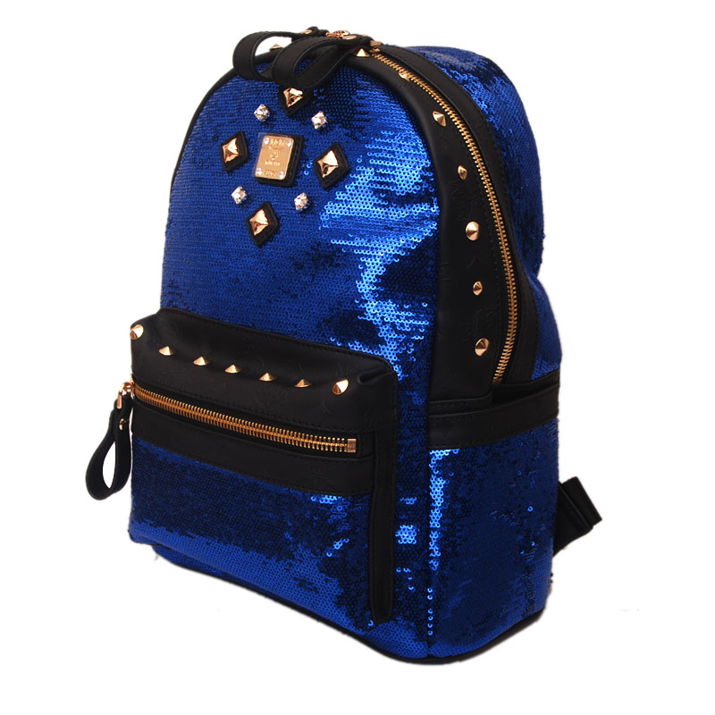 2014 NEW Sytle MCM Studded Backpack NO.0004